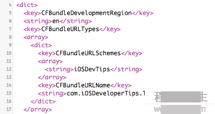 iPhone Custom URL Scheme