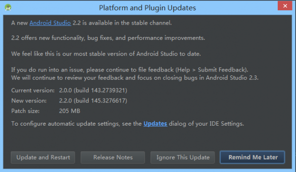 Android Studio 2.2 正式穩定版已發布，先睹為快！