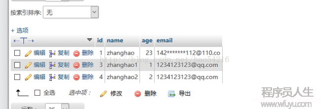 php數據庫操作--數據預處理、更新、刪除