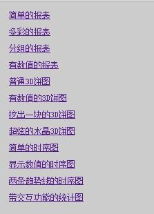 報(bào)表 ―― JFreeChart