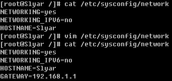 CentOS(RedHat)命令行永久修改IP地址、網關、DNS