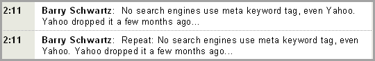 meta keywords