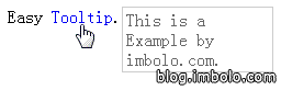 簡單的純CSS Tooltip