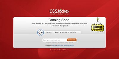 wordpress plugin coming soon 6 9個超酷的jQuery倒計時插件和教程